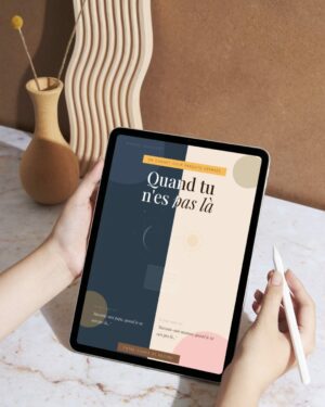 Ebook pour parent séparé pour traverser le manque - Idéal pour les parents en garde alternée ou ceux souvent absents (voyage..) - 34 pages