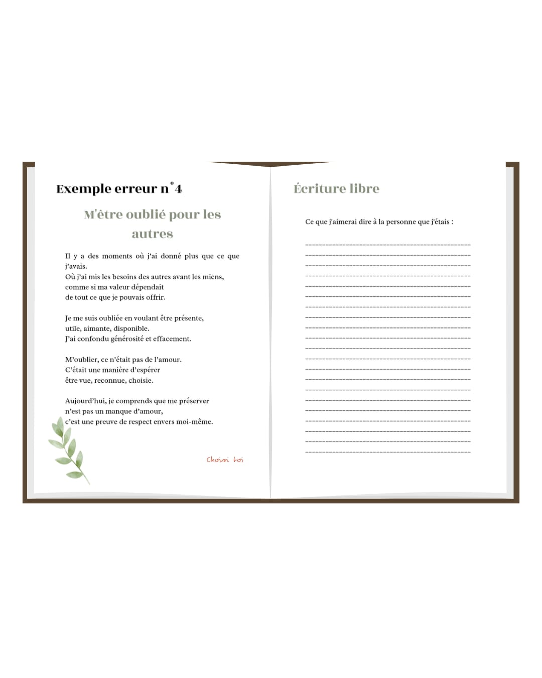 Ebook - Les erreurs qui m’ont empêché de croire en moi – Livre développement personnel - 84 pages – Image 2